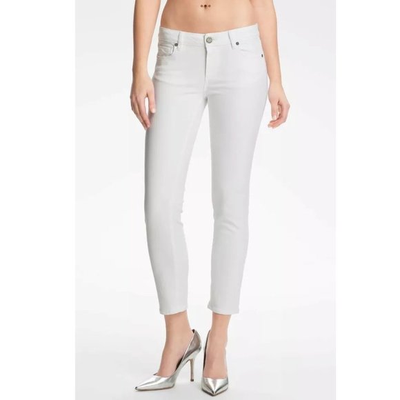 PAIGE Denim - Paige White Jeans Womens 26 Kylie Crop Summer Pants Cotton Stretch